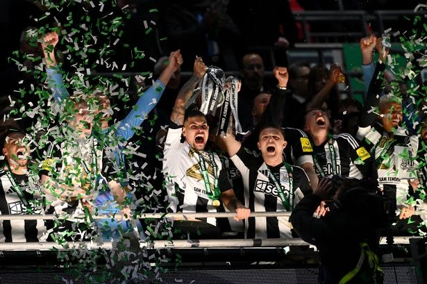 Get your Carabao Cup winners souvenir special as Newcastle United make history at Wembley