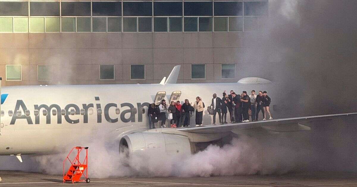 American Airlines pilot's chilling words to air traffic control before flight bursts into flames