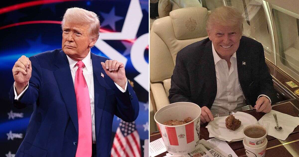 Donald Trump sheds huge 2 STONE after making tiny tweak to his infamous junk food diet