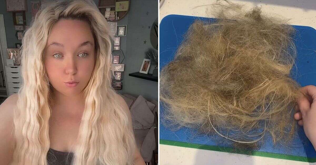 Mum left sobbing as hair 'falls out' after using Amazon hair extensions