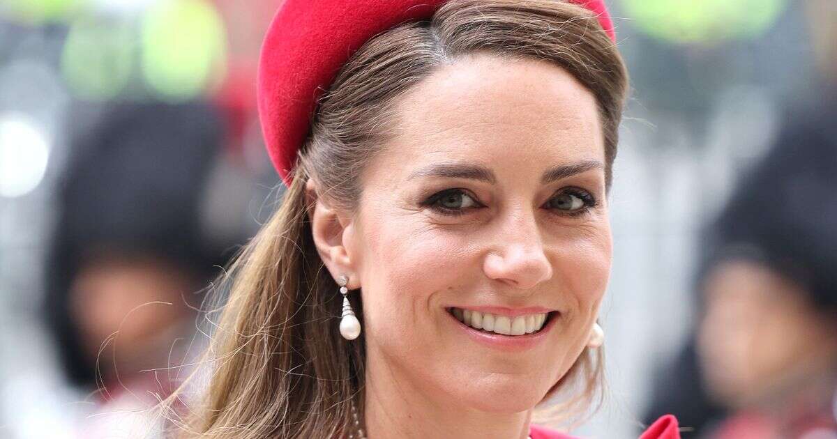 Kate Middleton stuns in red as she returns to join King Charles for poignant service