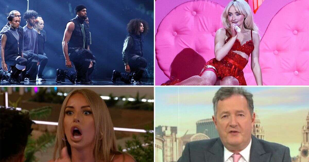 Five most complained about TV moments ever as Sabrina Carpenter's BRITs show riles viewers