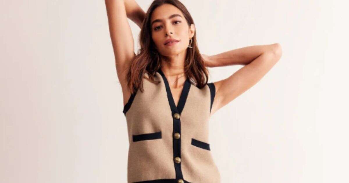 Boden’s Chanel-inspired knitted waistcoat has been slashed by 50% to £45