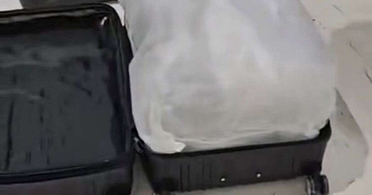 Couple on first holiday pick up wrong suitcase and rush to police after opening it