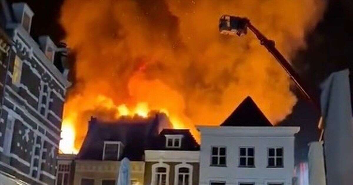 Arnhem fire: People 'trapped in rubble' as horror blaze tears through historic city centre