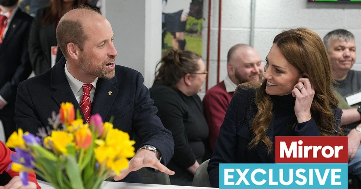 Kate Middleton's 'naughty' signal to Prince William at tense event revealed