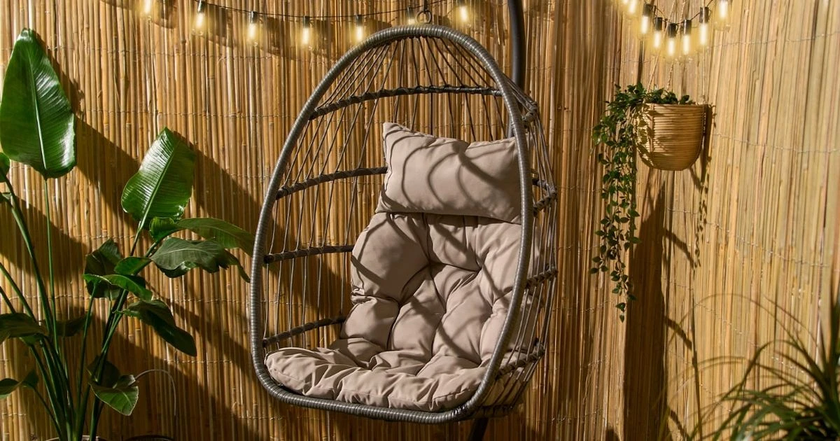 'Super comfy' £105 hanging egg chair that's a 'must have for your garden'