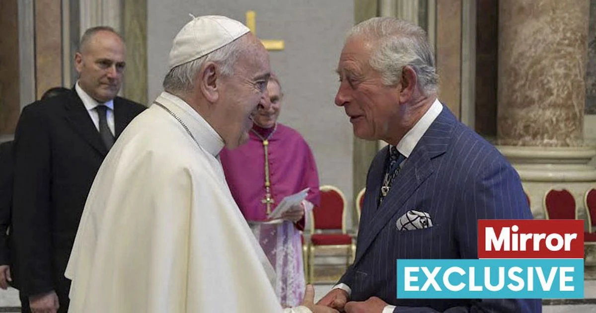 King Charles's royal trip to visit Pope Francis in doubt after Pontiff's three-week hospital stay