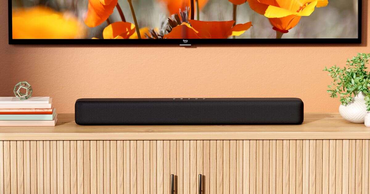 Amazon's TV soundbar that 'packs a punch' with 'deep and rich bass' now less than £100