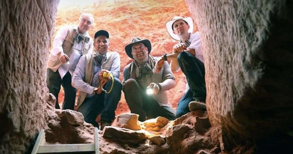 Creepy secret tomb filled with skeletons discovered under Indiana Jones film site