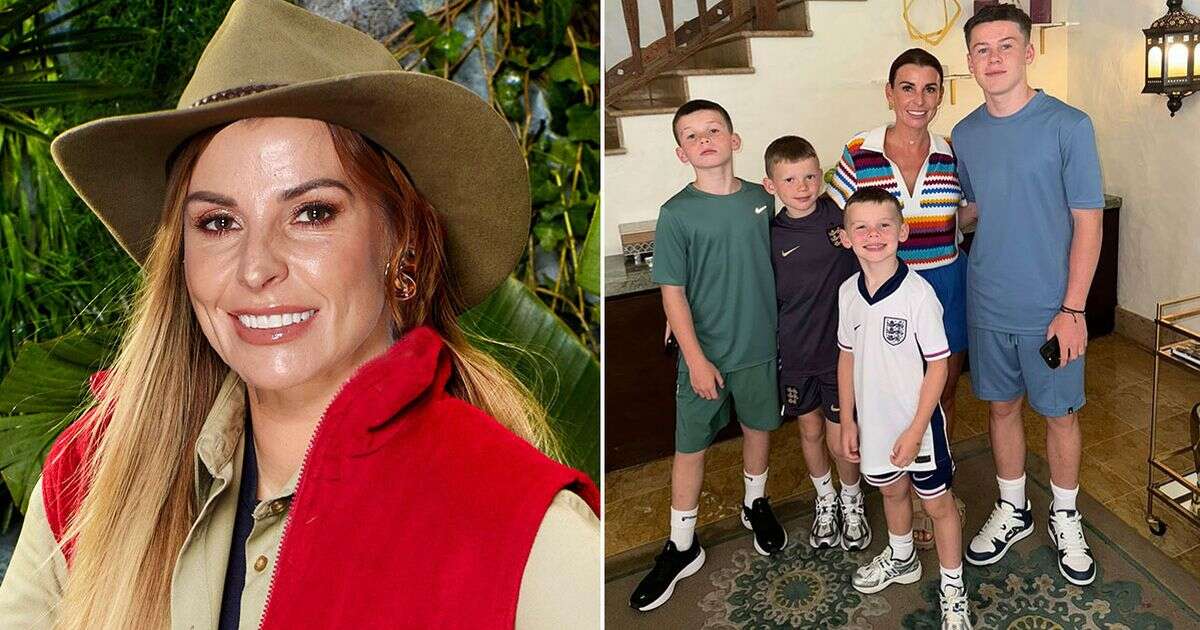 Coleen Rooney's sons played sweet role in her decision to sign up to I'm A CelebrityColeen Rooney