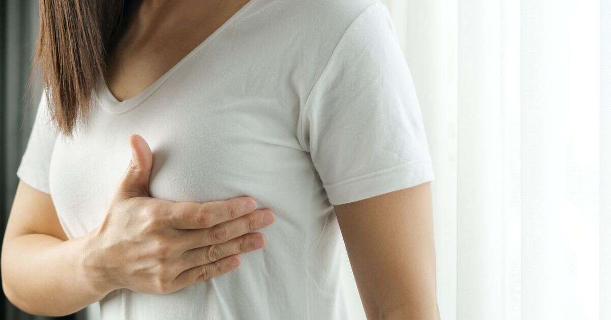 Six early warning signs of breast cancer that may develop as well as a lumpBreast cancer