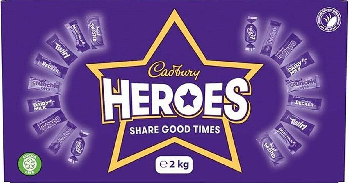 Amazon Prime Day: Huge 2kg Cadbury Heroes box containing 200 chocolates now £20