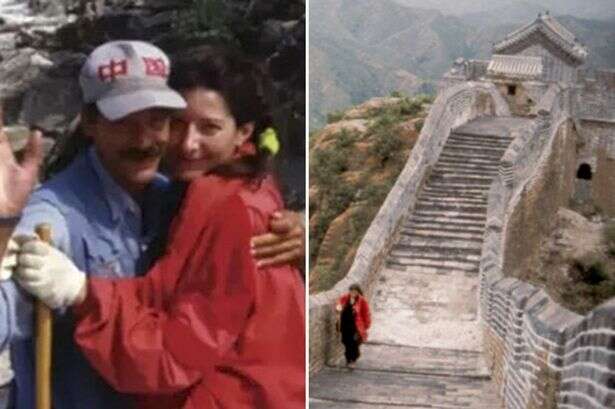 Couple walked from opposite ends of Great Wall of China to meet in the middle - then they broke up