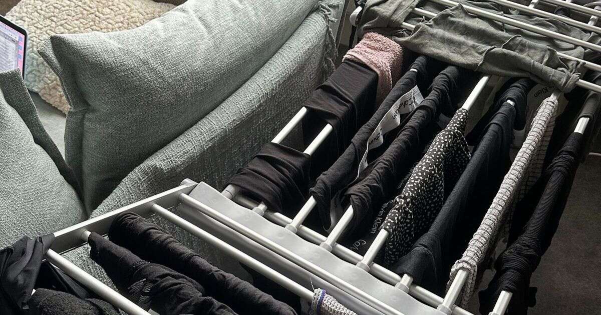 'A £44 electric clothes rack is saving me money on energy bills– it costs pennies to run'