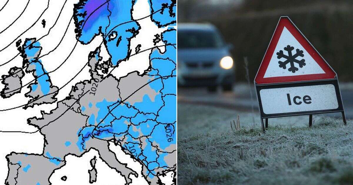 UK snow warning: New maps reveal exact areas of Britain to be hit with blanket of frostWeather