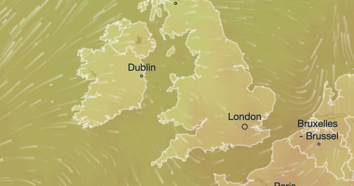 UK weather maps reveal exact date temperatures will soar back up to 20C – and it's days away