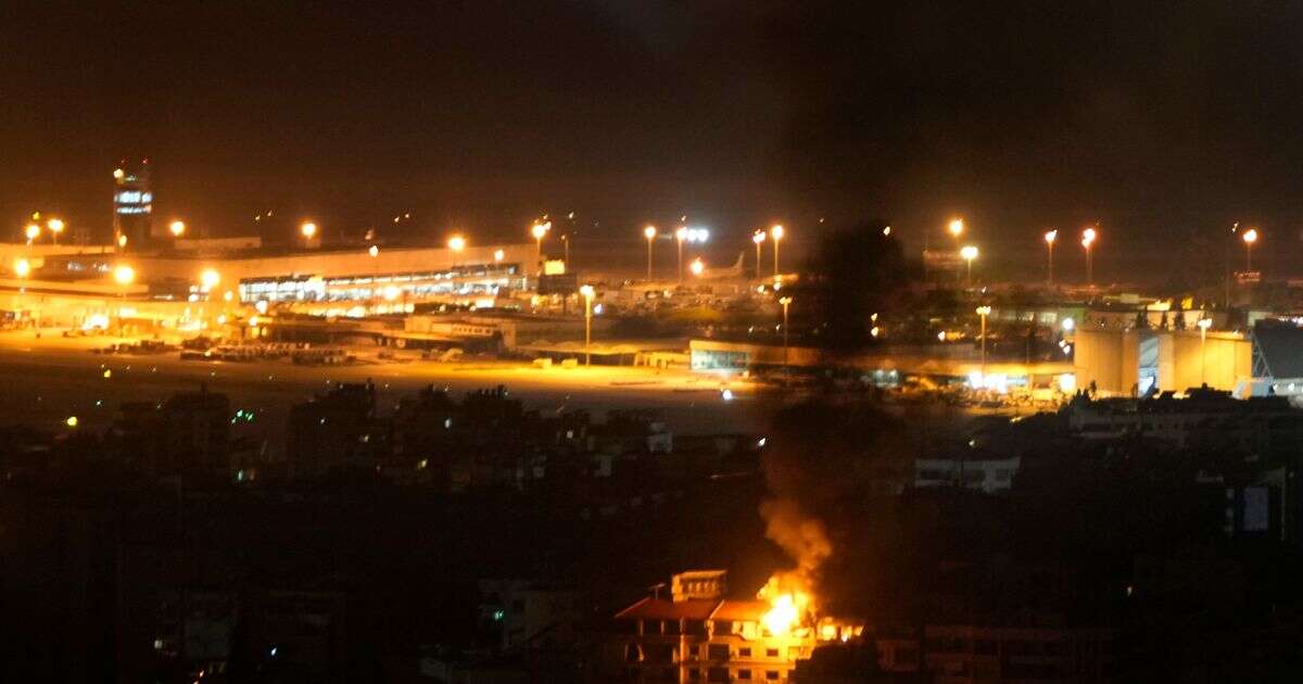 LiveIsrael-Iran LIVE: Massive explosion near Beirut airport as residents told to flee Lebanon