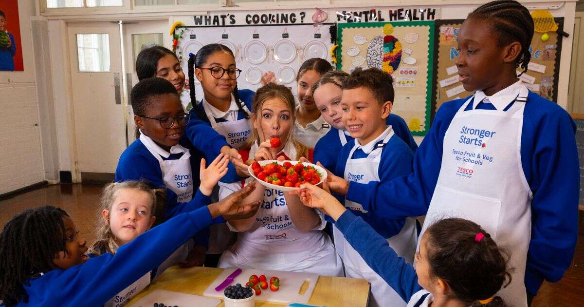 Inside the school making children fall in love with fruit and veg