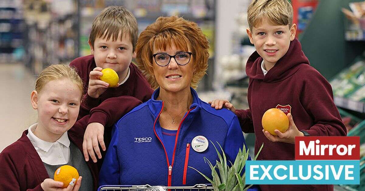 Tesco gives out prepaid gift cards to schools for kids to go on trolly dashes