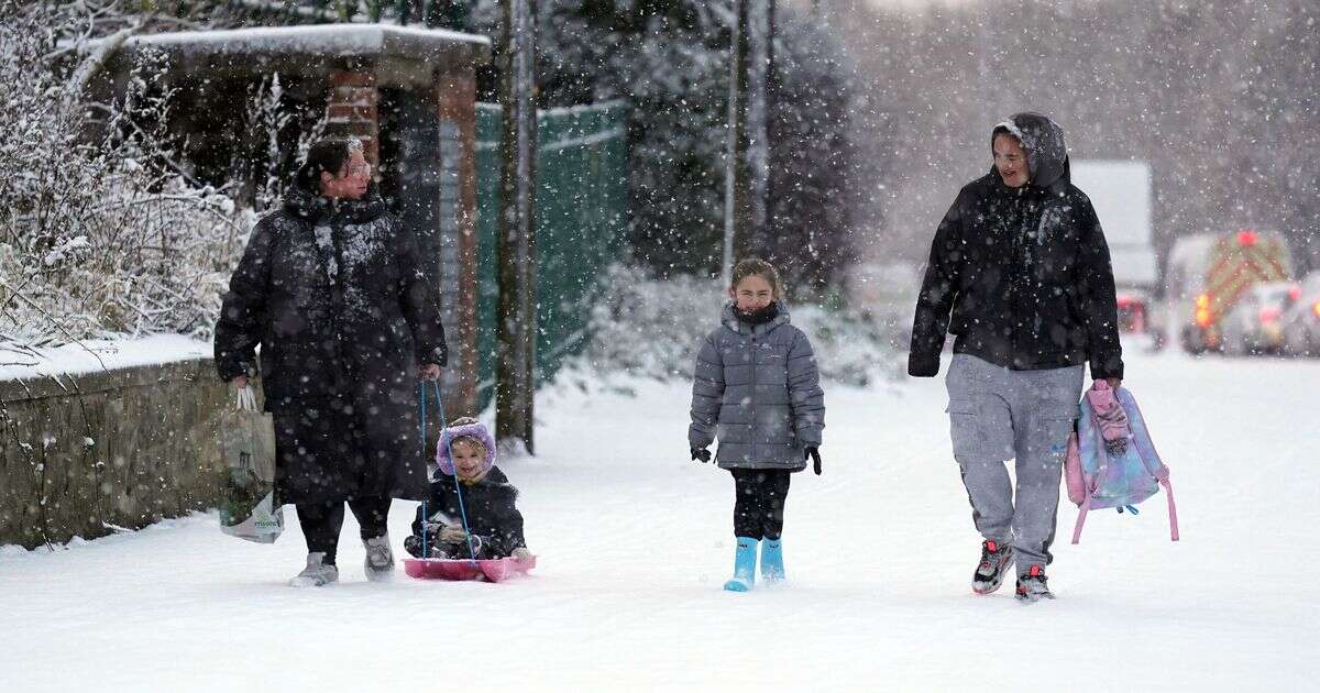 UK snow: Five areas of Britain set to be slammed by polar blast - see full list