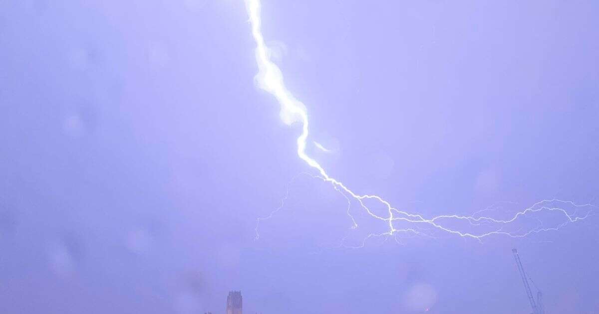 BREAKING: Fresh thunderstorm warnings issued across parts of UK as Brits set to be battered by heavy rainStorms