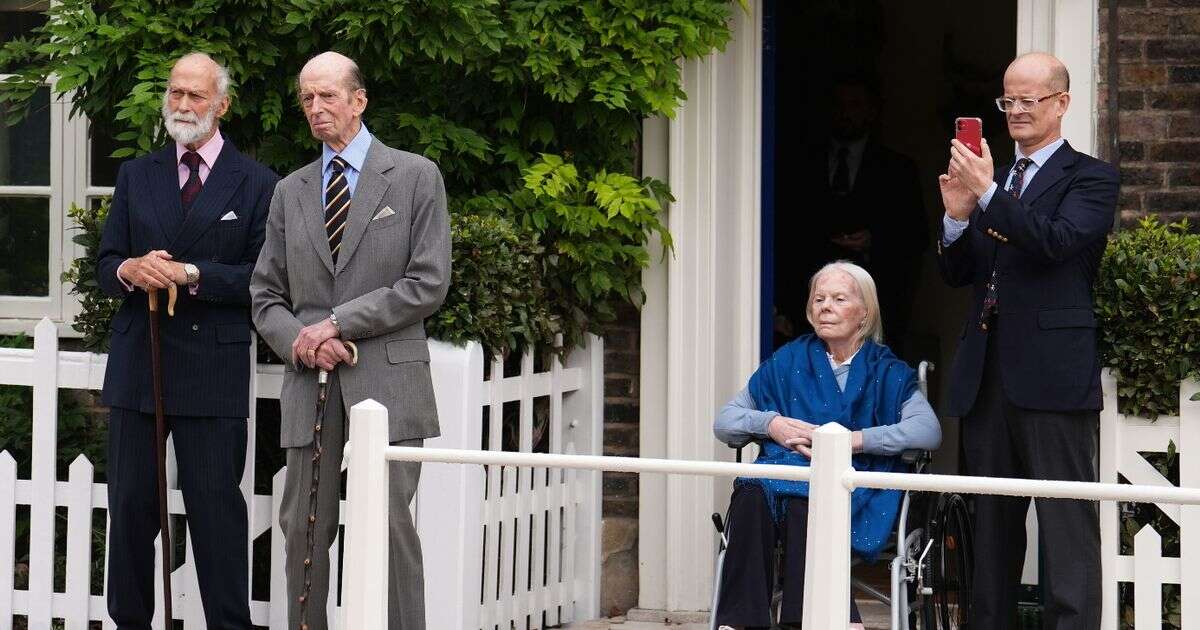 Barely-seen royal who gave up title makes rare public appearance in wheelchair