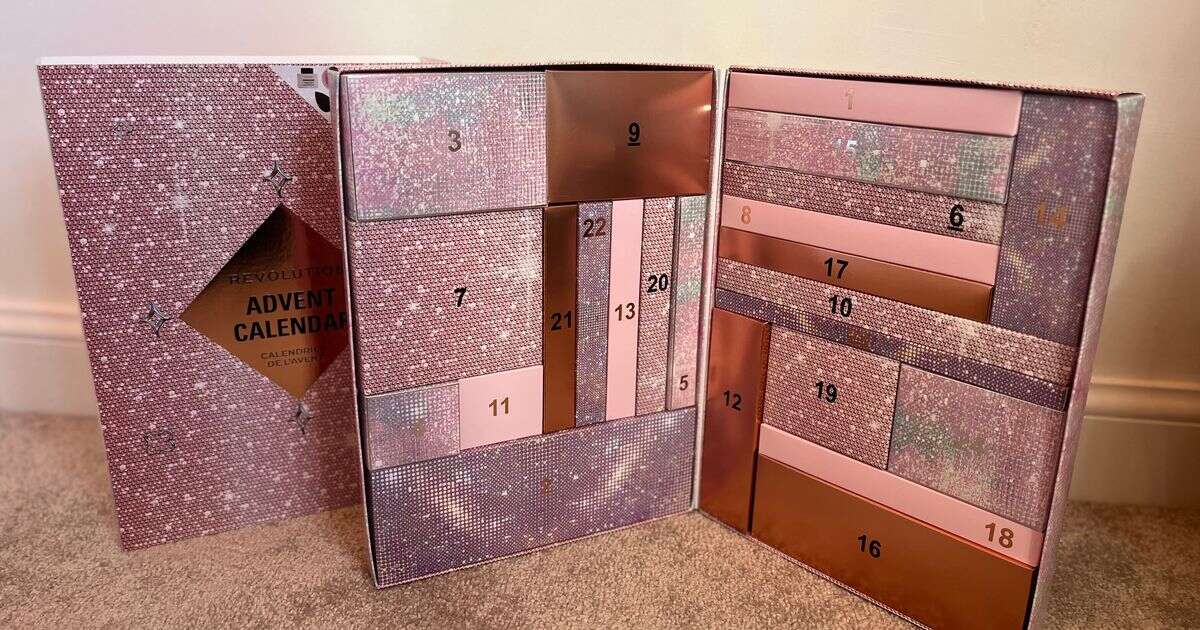 I opened Makeup Revolution's £40 beauty advent calendar and was blown away by some of the products