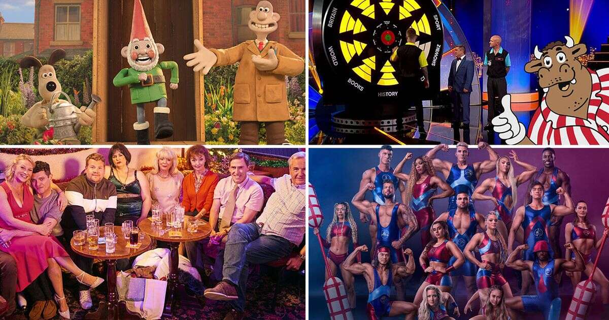 Best TV shows to watch this Christmas - from Wallace & Gromit to Freddie Flintoff’s BullseyeBBC1