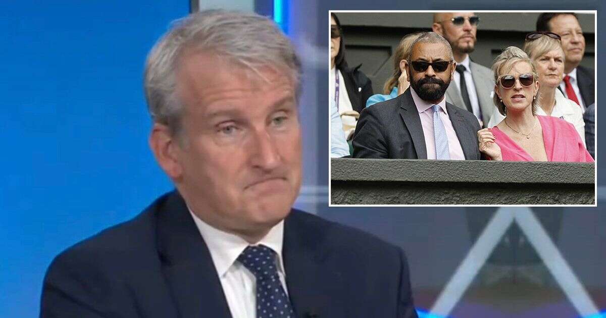 Top Tory squirms as he's confronted over James Cleverly freebies - 'it's not smart'