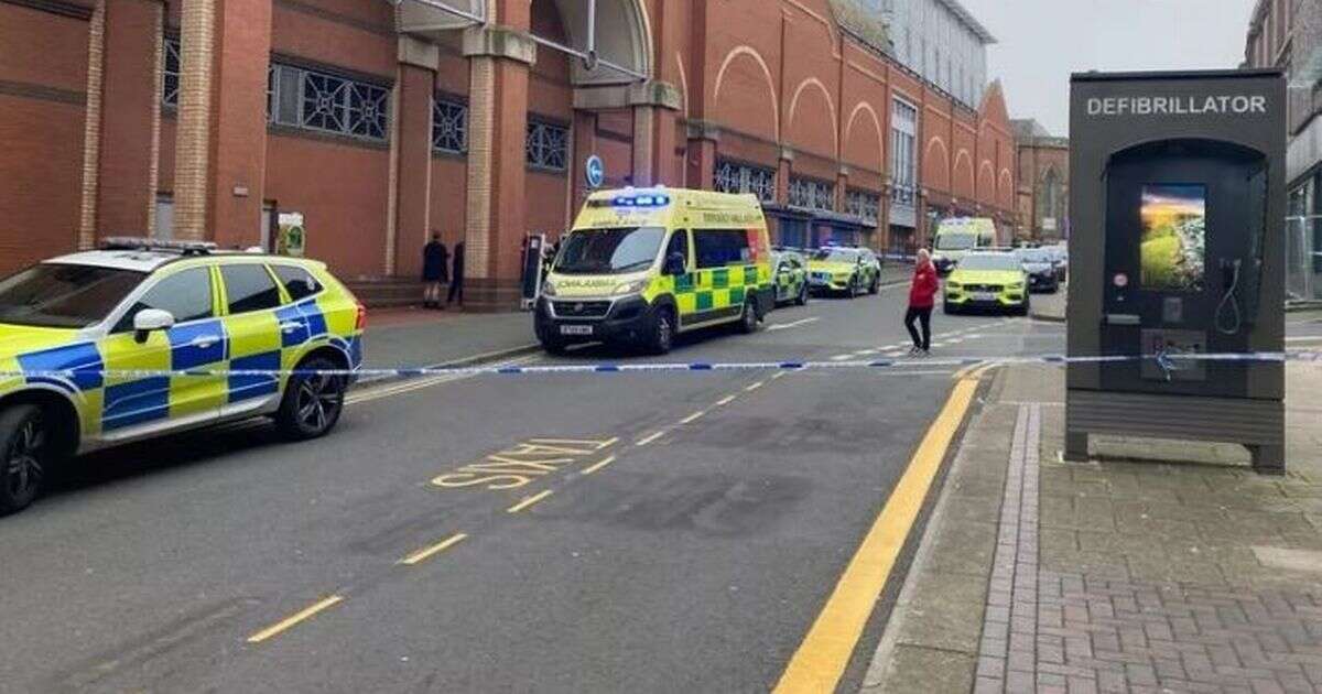 Stoke shopping centre horror as woman suddenly dies inside Potteries Centre as police lock down road