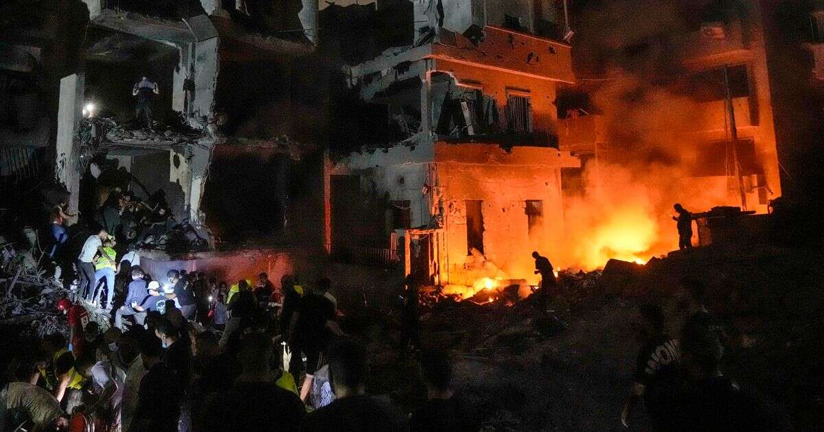 Israeli strikes on Beirut leave 22 dead and 117 injured as rescuers hunt for survivors