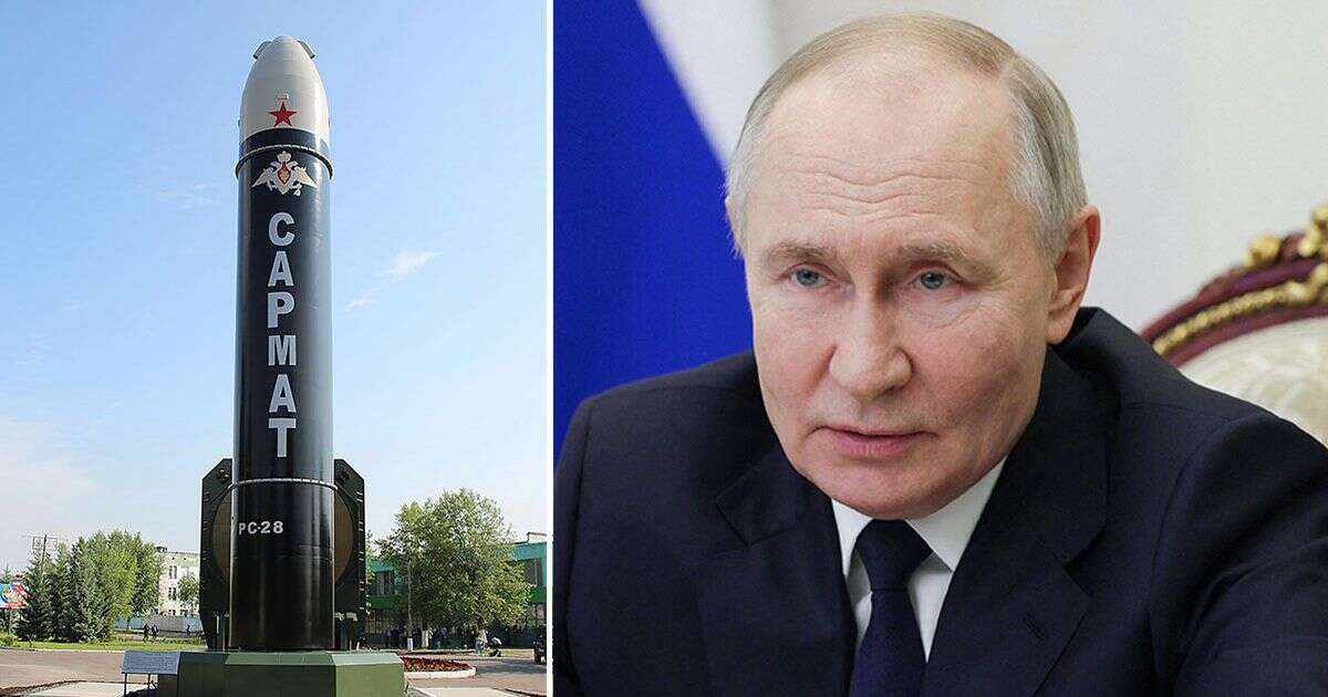 Vladimir Putin fuming as Satan-2 supernuke deemed embarrassing 'absolute failure'