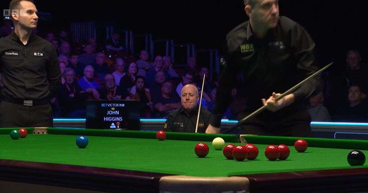 Mark Selby vs John Higgins suspended as medics rush in and BBC cut away