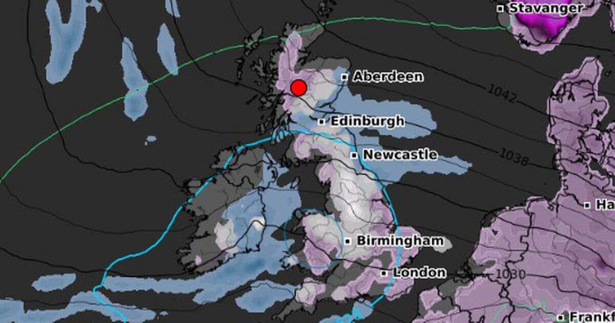 New UK weather maps show exact date entire country will see three days of snow