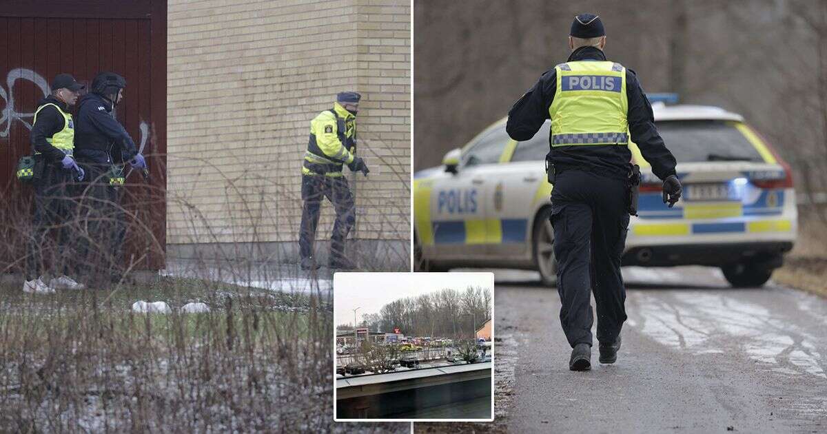 LiveSweden shooting LIVE: School goes into lockdown as five people shot with semi automatic weapon