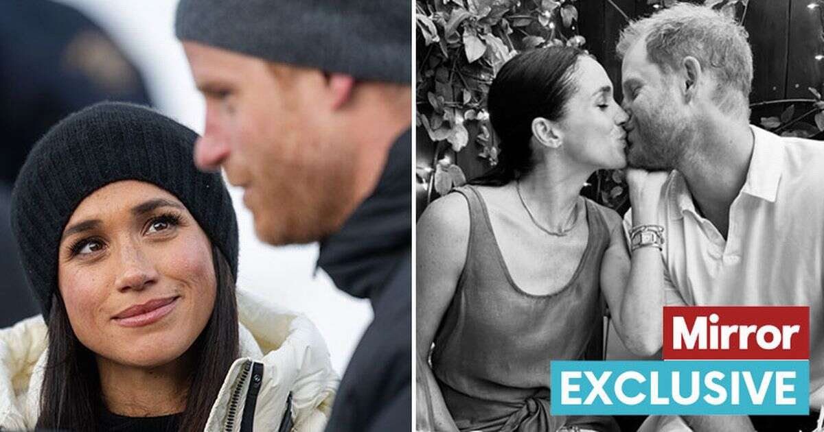 Meghan Markle 'dominates' a 'very shy' Harry in new unseen photo - with hidden message