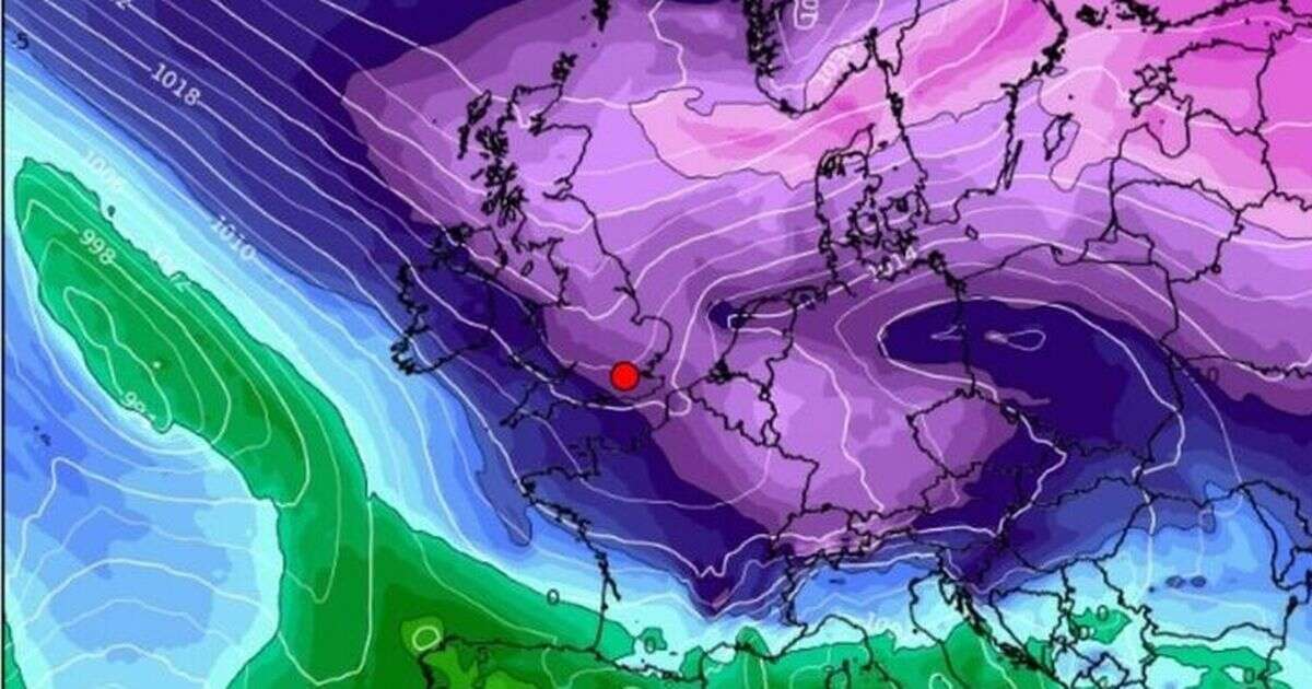 UK snow maps turn purple as -11C 'Siberian freeze' to smash into Britain