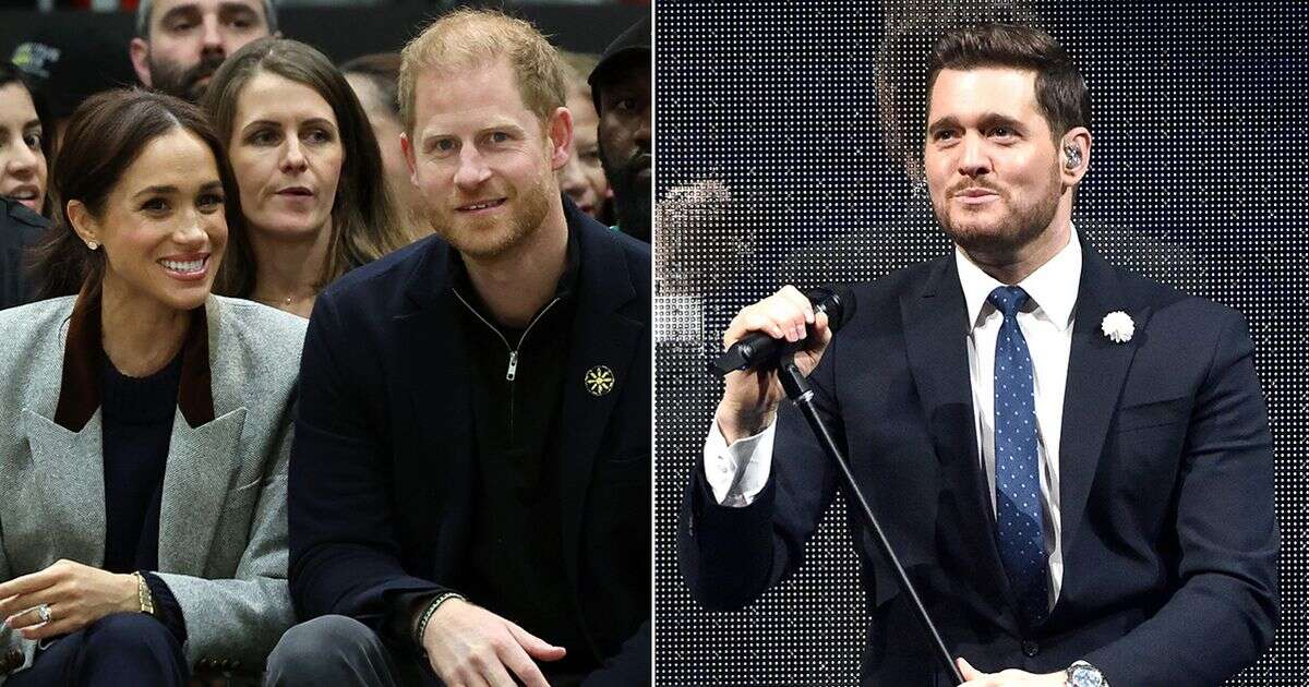 Inside Meghan Markle and Prince Harry's cosy date night with Michael Buble and wife