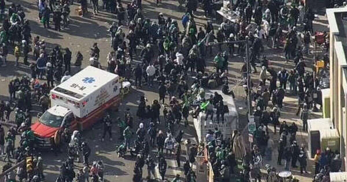 Super Bowl parade shooting horror as two hit in Philadelphia