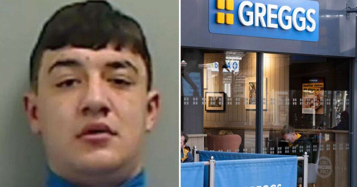 Man arrested in Greggs bakery after refusing to 'lift his tongue' for police