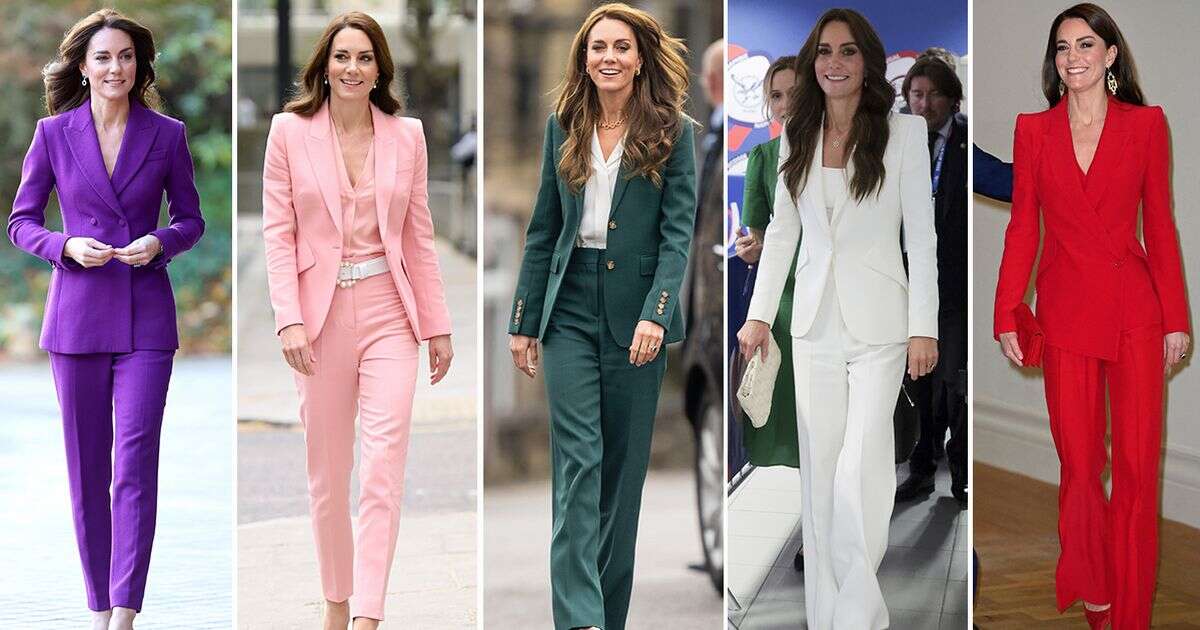 Kate Middleton sends bold message with return of the power suit at surprise visit