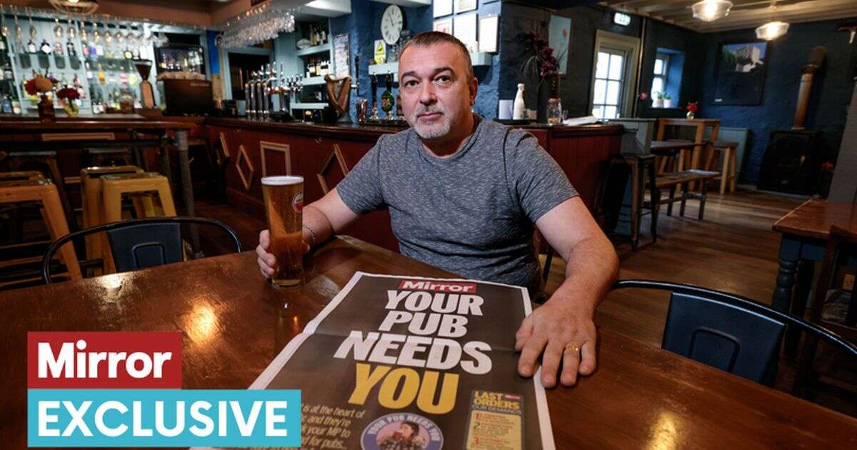 Pub landlord warns Brits could 'lose them forever' unless Government acts fast