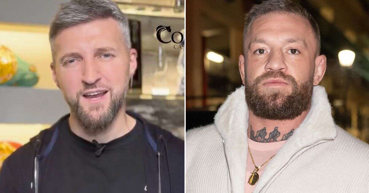 Carl Froch launches astonishing rant at Conor McGregor after spitting shame