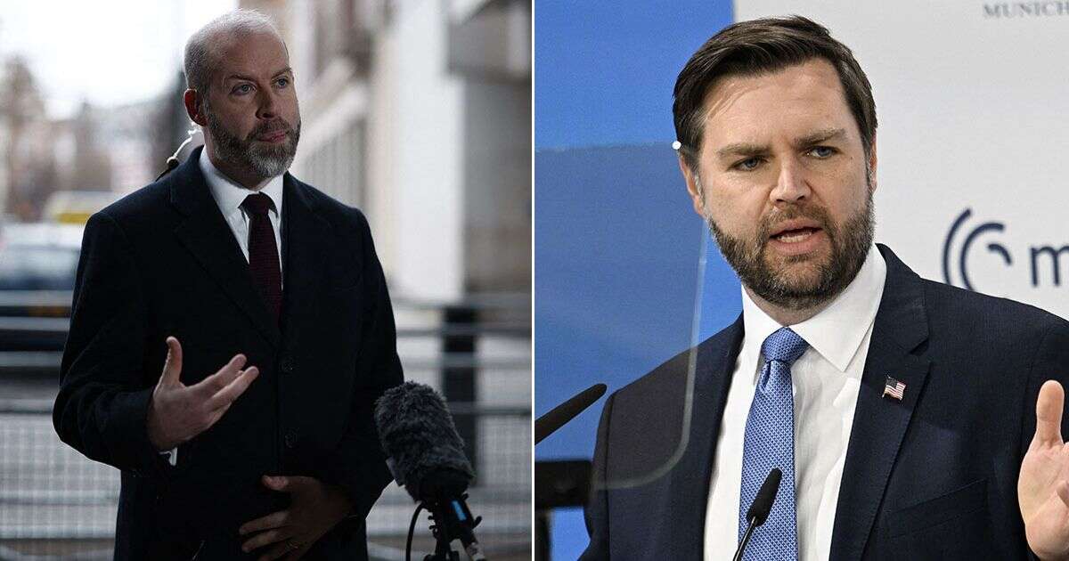 Top minister slams JD Vance over scathing attack on UK - and warns Russia threat 'is real'