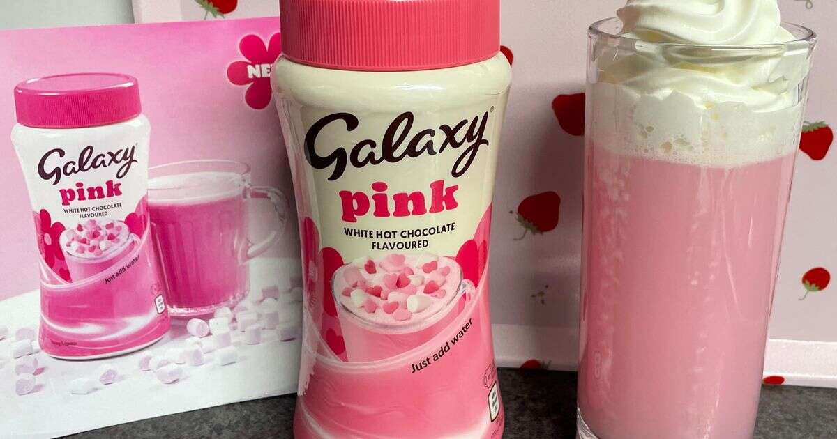 'I gave Galaxy's new pink hot chocolate a go - it is 100% worth trying'