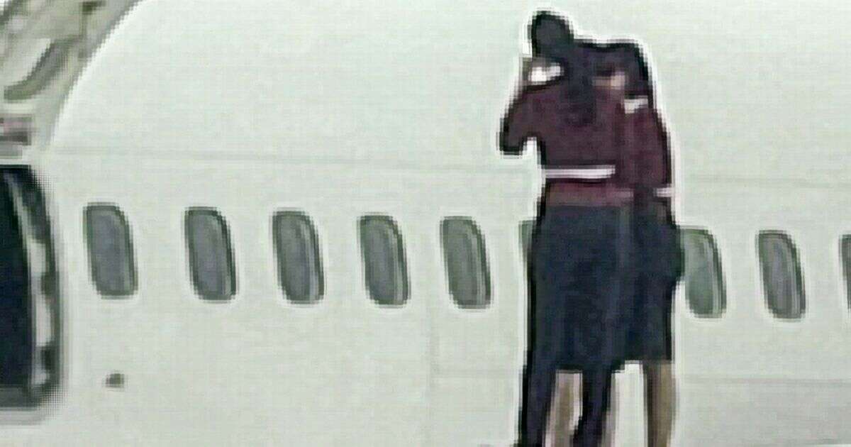 Airline crew investigated for opening emergency exit and posing for photos on plane wing