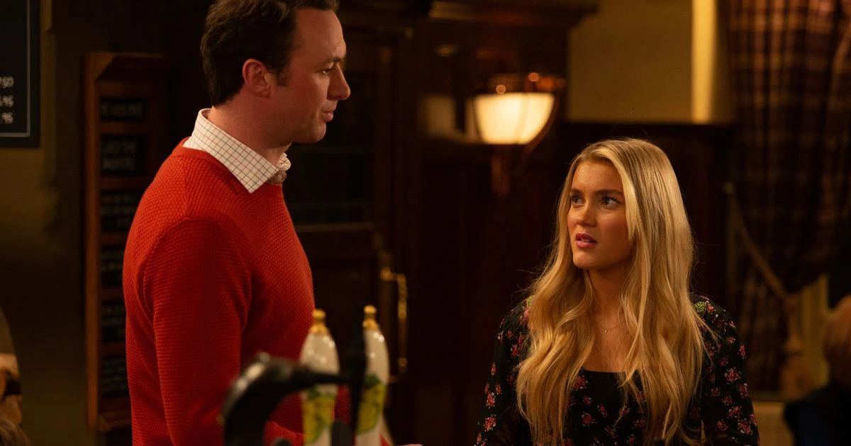 Emmerdale star Jonny McPherson's close bond with on-screen daughter Mimi Slinger