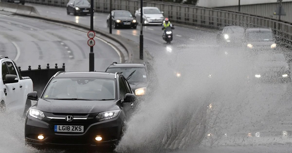 UK battered by one month of rain in a day with 39 flood alerts - and more to come