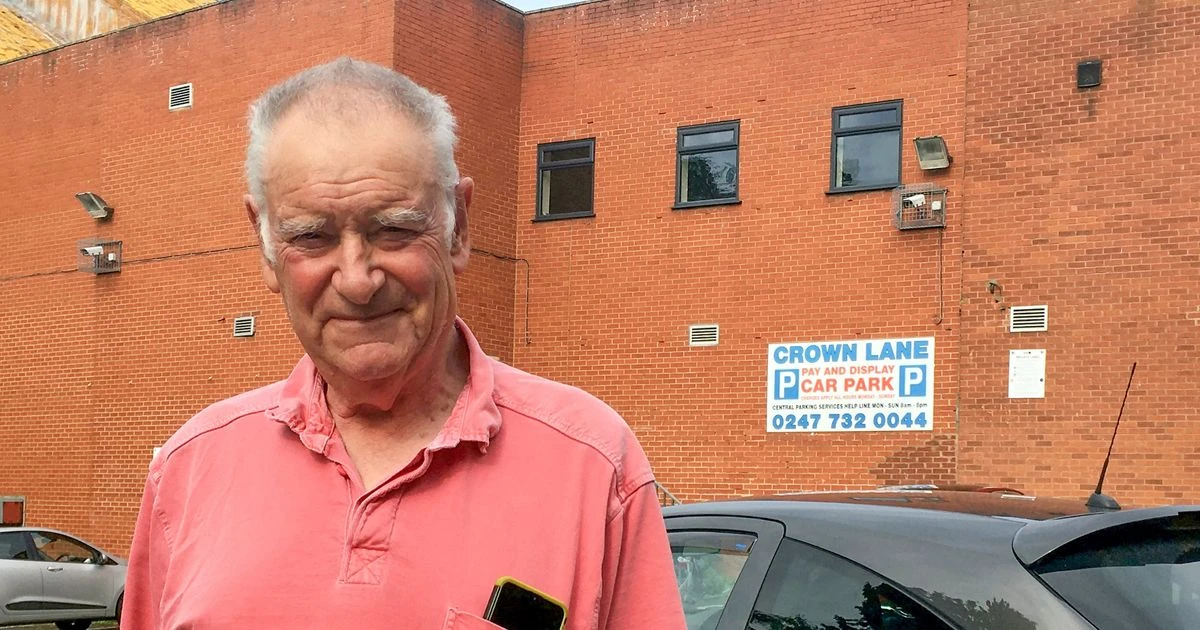 Granddad 'devastated' after being hit with a £272.55 fine over a 50p parking debt
